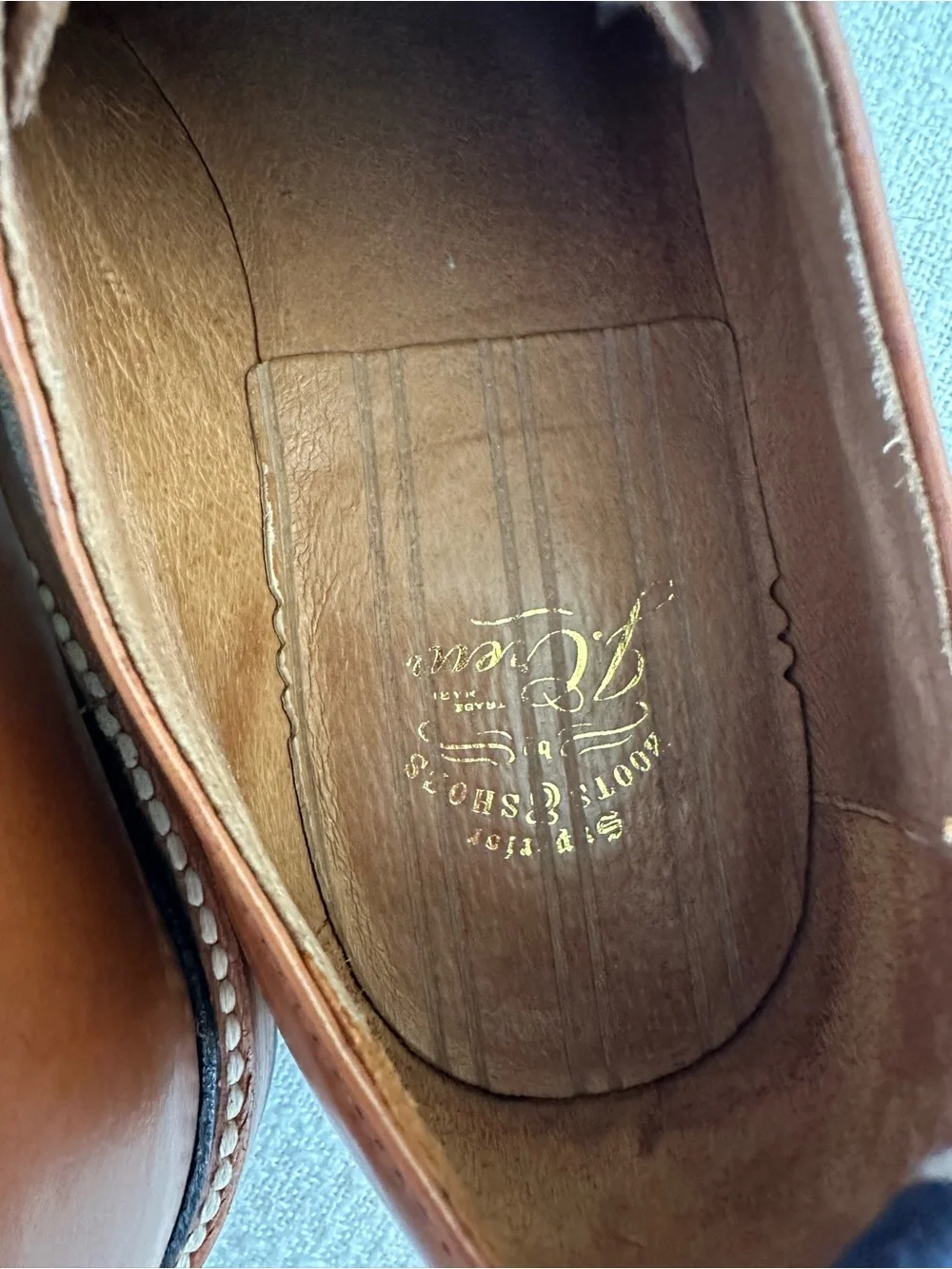 J. Crew Brown Leather Derby Shoes